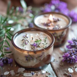 Coastal Charm Farmstead-Candle-lavender_crystals-2